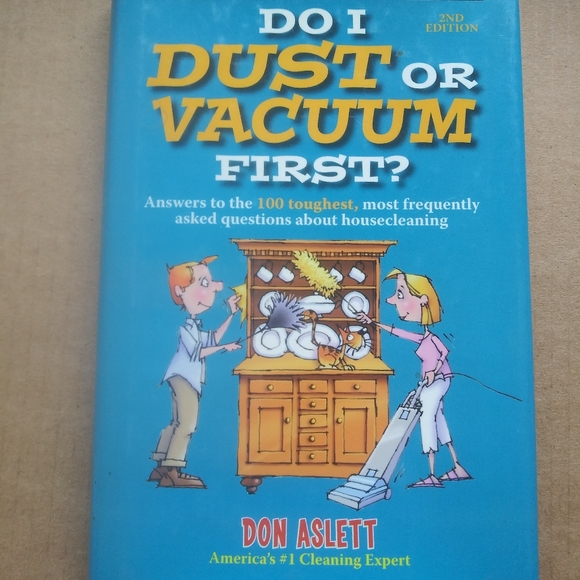 Do I dust or vacuum first book by Don Aslett - Picture 2 of 4